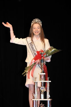 The 2010-2011 Pre-Teen National Cover Miss Taylor Mann
